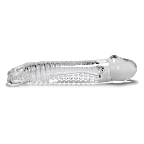 Muscle Smooth Cocksheath Atomic Jock - Clear | 840215111081 | Available at EroticWarehouse.com