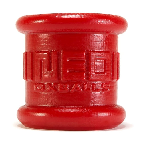 Neo 2 Inch Tall Ball Stretcher Squishy Silicone - Red | 840215104403 | Available at EroticWarehouse.com