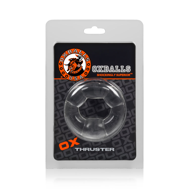 Thruster Cockring - Clear | 840215114501 | Available at EroticWarehouse.com