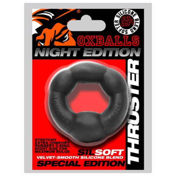 Thruster Bulge Lifter Cockring - Black | 840215126504 | Available at EroticWarehouse.com