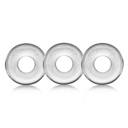 Ringer 3-Pack Do-Nut-1 - Clear | 840215120373 | Available at EroticWarehouse.com