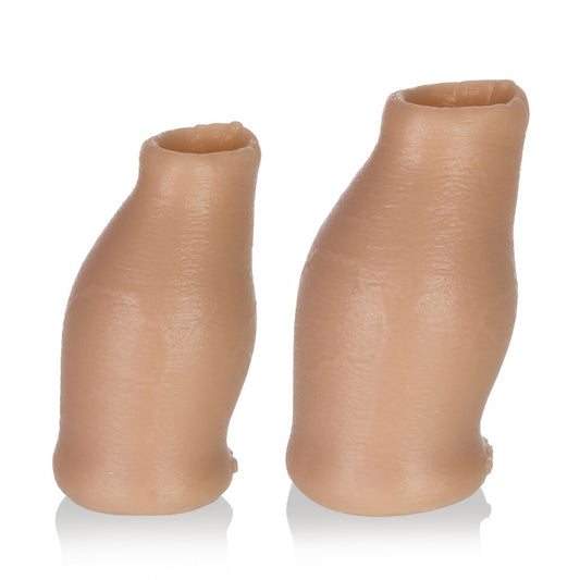 Hood Moreskin Silicone Faux Foreskin - Light Tone - Medium/large | 840215117526 | Available at EroticWarehouse.com