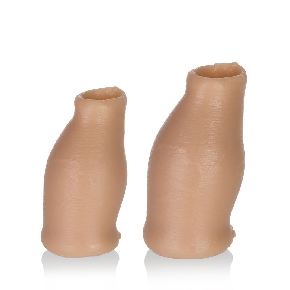 Hood Moreskin Silicone Faux Foreskin - Light Tone - Small/medium | 840215117519 | Available at EroticWarehouse.com