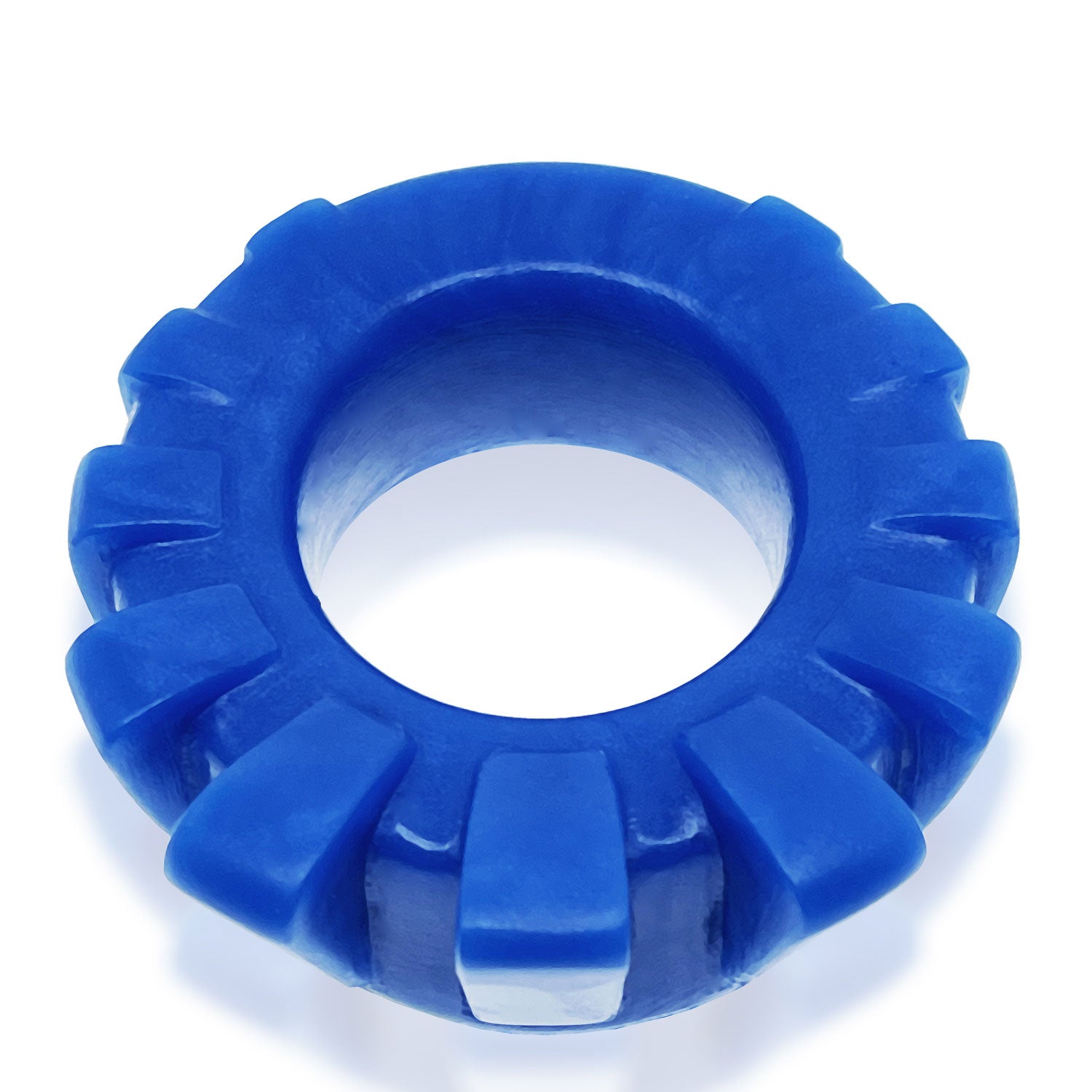Cock-Lug Lugged Cockring - Marine Blue | 840215122124 | Available at EroticWarehouse.com