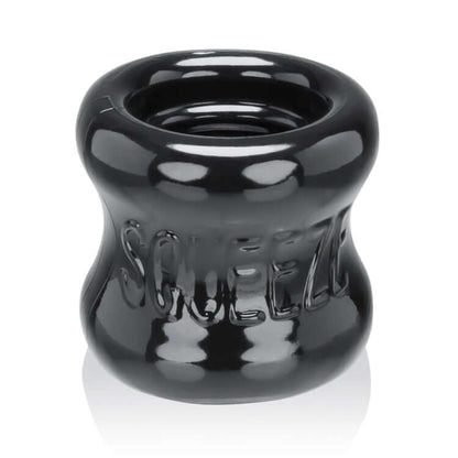 Squeeze Soft- Grip Ballstretcher - Black | 840215118806 | Available at EroticWarehouse.com