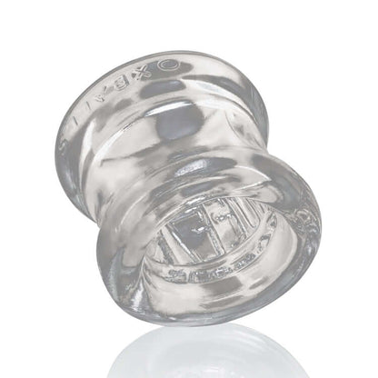 Squeeze Soft- Grip Ballstretcher - Clear | 840215118813 | Available at EroticWarehouse.com