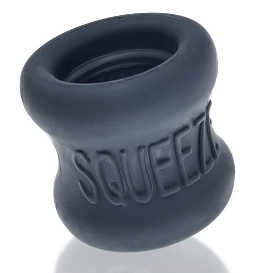 Squeeze Soft - Grip Ballstretcher - Night Black | 840215121820 | Available at EroticWarehouse.com