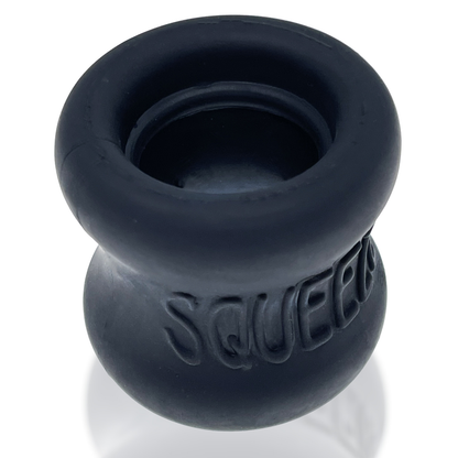 Squeeze Soft - Grip Ballstretcher - Night Black | 840215121820 | Available at EroticWarehouse.com