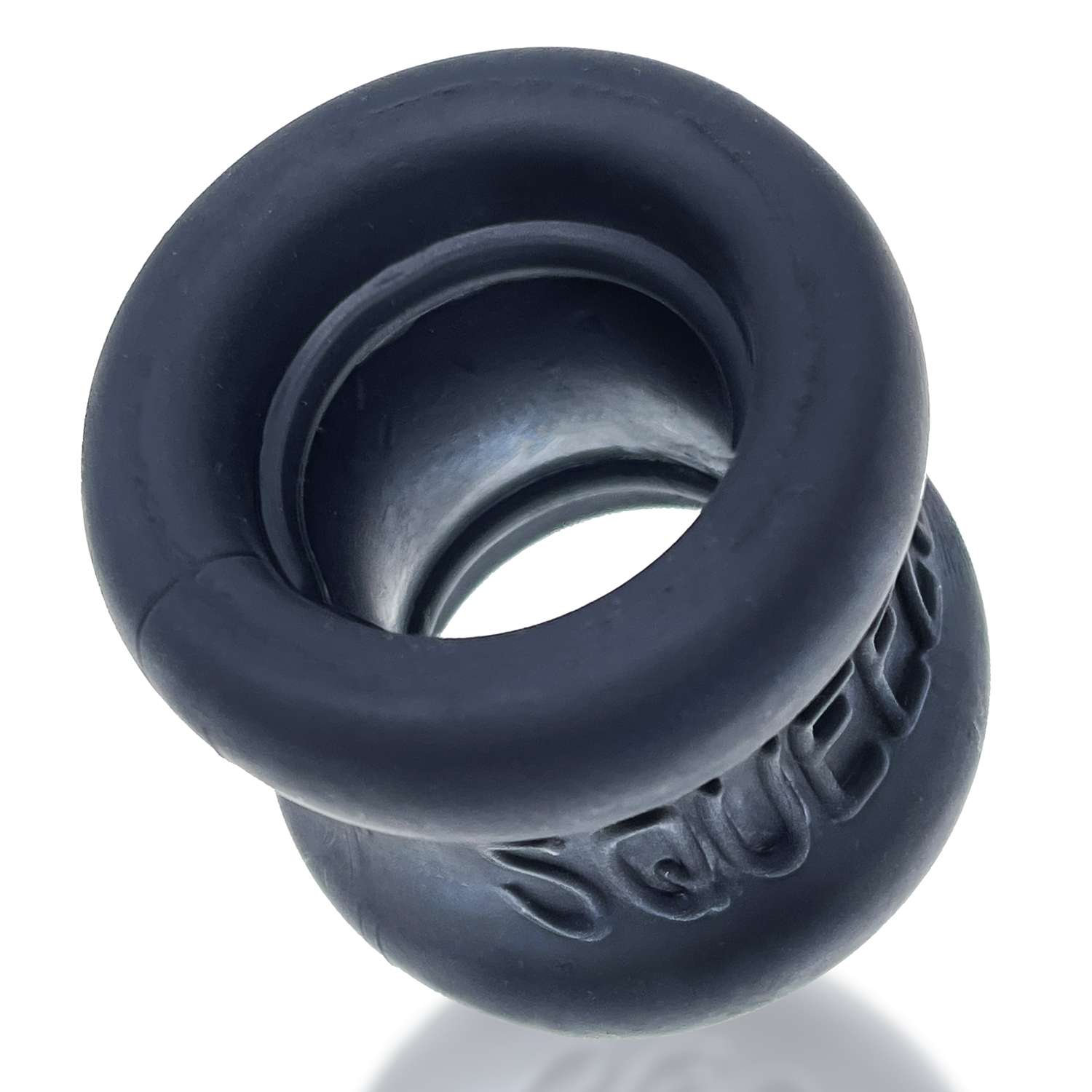 Squeeze Soft - Grip Ballstretcher - Night Black | 840215121820 | Available at EroticWarehouse.com