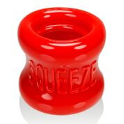 Squeeze Soft - Grip Ballstretcher - Red | 840215118967 | Available at EroticWarehouse.com