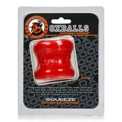 Squeeze Soft - Grip Ballstretcher - Red | 840215118967 | Available at EroticWarehouse.com