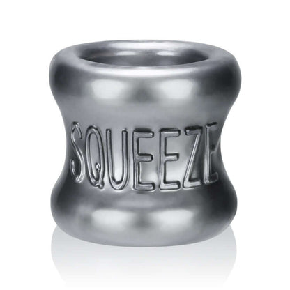 Squeeze Soft- Grip Ballstretcher - Steel | 840215118820 | Available at EroticWarehouse.com
