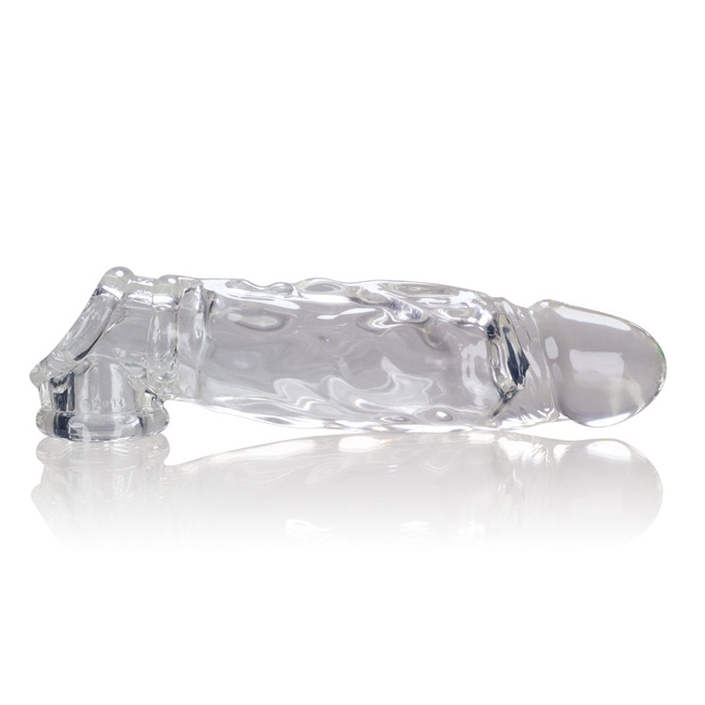 Butch Veiny Cocksheath - Clear | 840215119384 | Available at EroticWarehouse.com