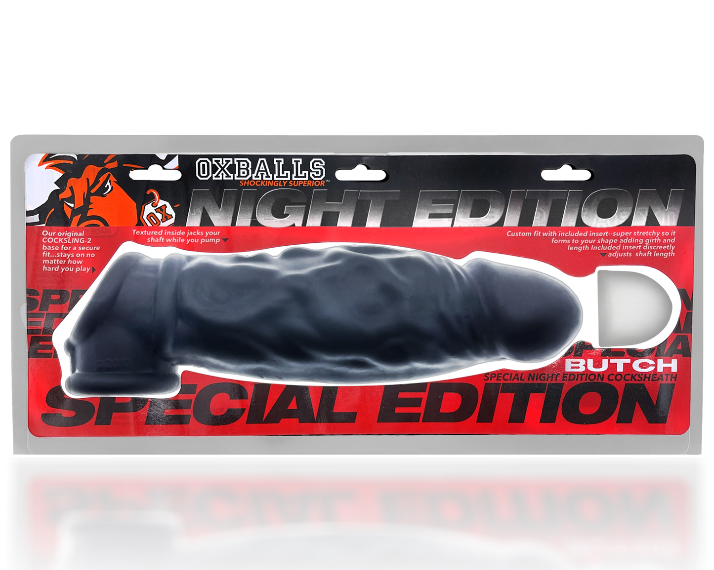 Butch Special Night Edition Cocksheat - Night Black | 840215121806 | Available at EroticWarehouse.com