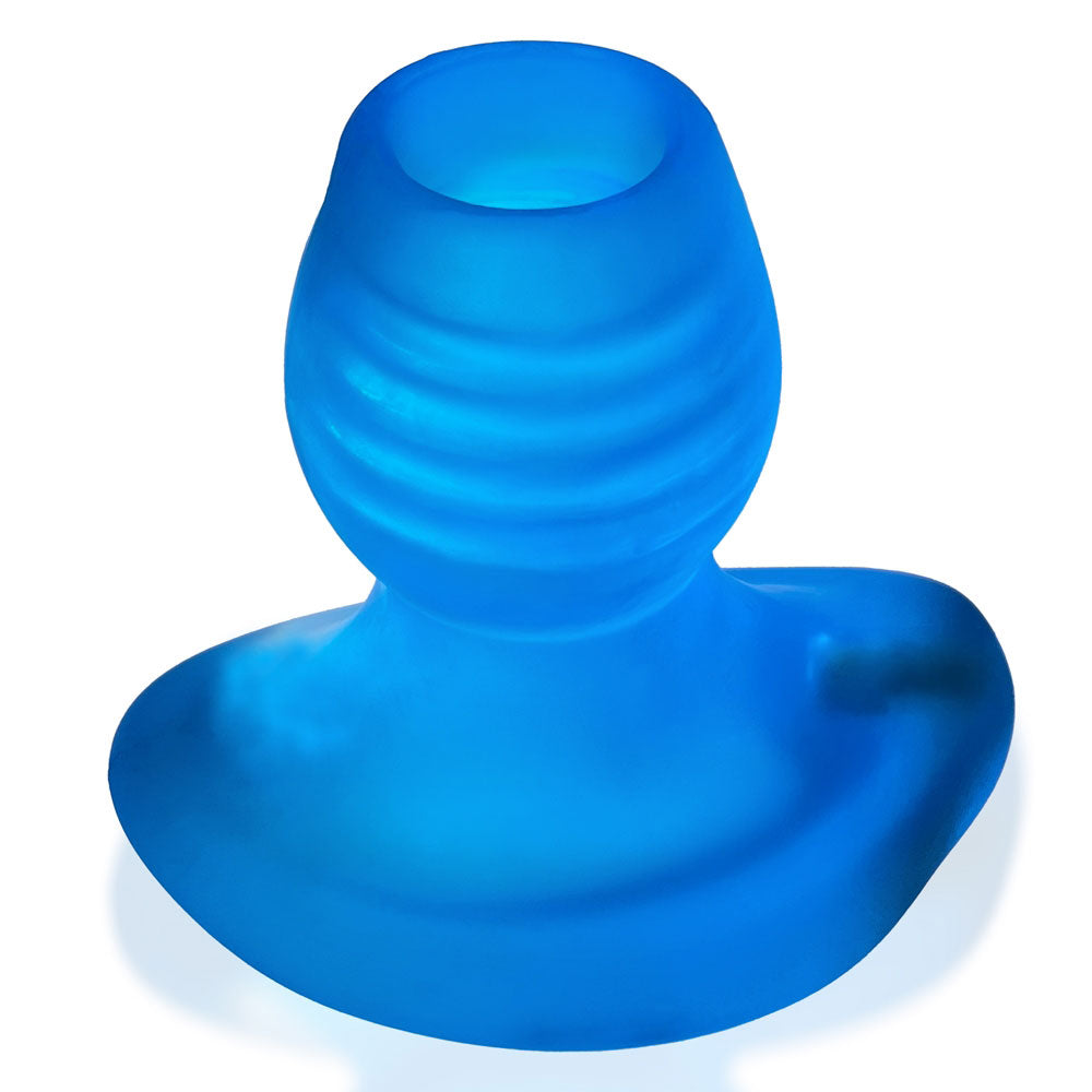 Glow Hole 1 Butt Plug - Small - Blue Morph | 840215123022 | Available at EroticWarehouse.com