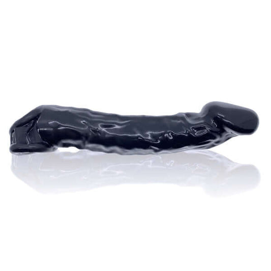 Muscle Ripped Slim Veiny Cocksheath - Night Black | 840215126610 | Available at EroticWarehouse.com