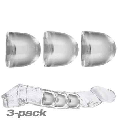 Cocksheath Adjustfit 3 Pack Bullet Inserts | 840215120649 | Available at EroticWarehouse.com