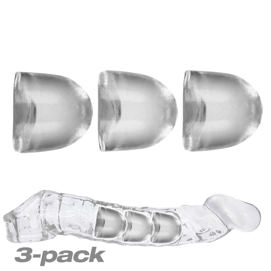 Cocksheath Adjustfit 3 Pack Bullet Inserts | 840215120649 | Available at EroticWarehouse.com