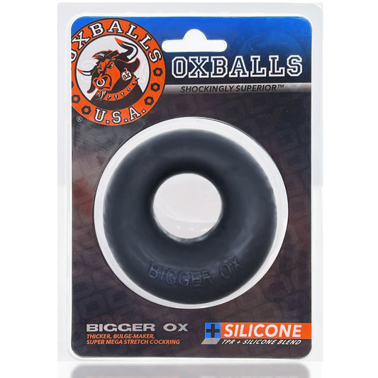 Bigger Ox Cockring - Black Ice | 840215120984 | Available at EroticWarehouse.com