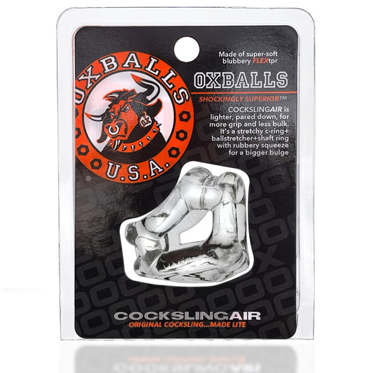 Cocksling Air - Clear | 840215121745 | Available at EroticWarehouse.com