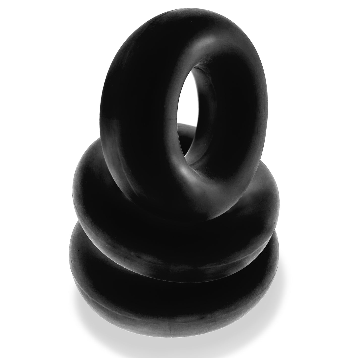 Fat Willy 3-Pack Jumbo C-Rings - Black | 840215121042 | Available at EroticWarehouse.com