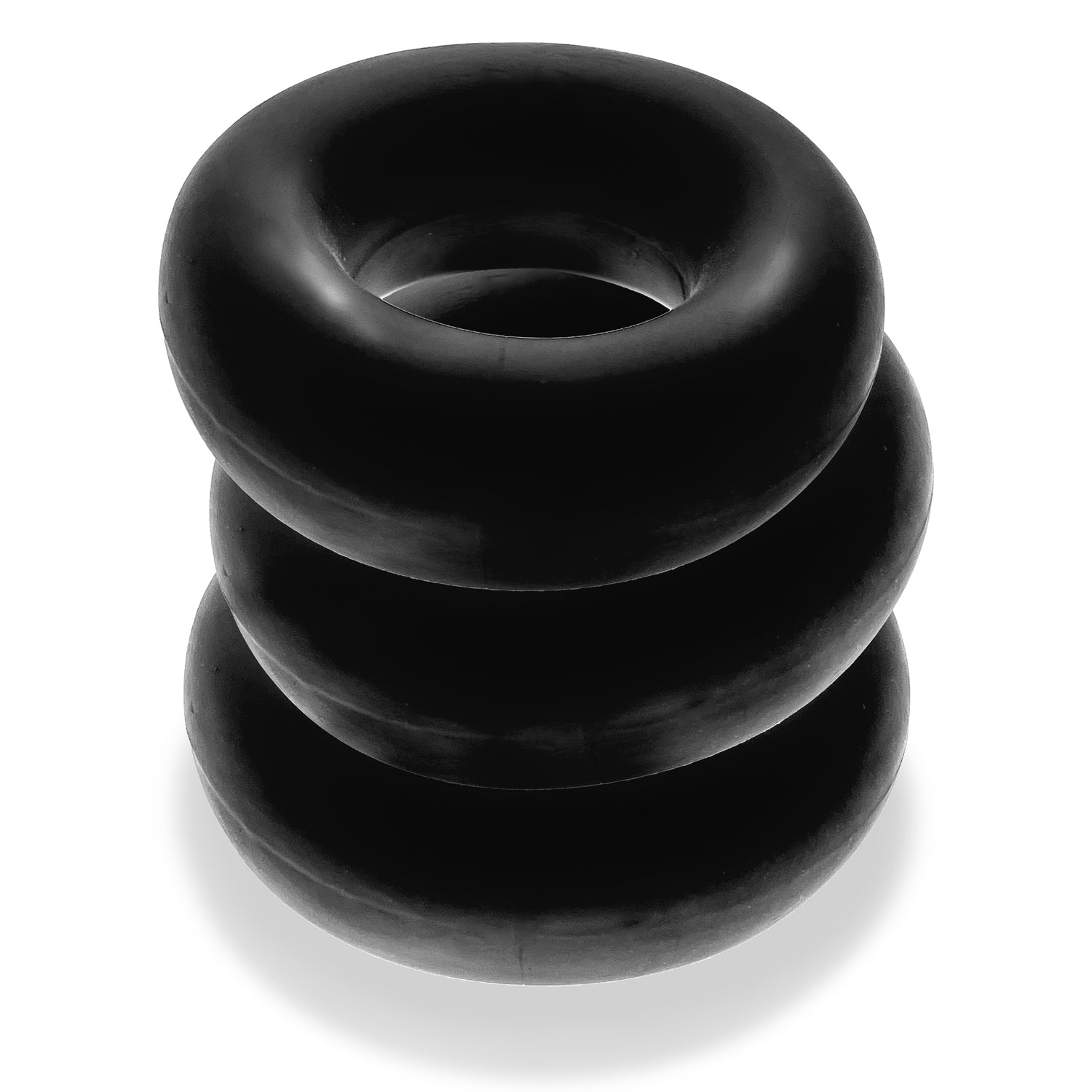 Fat Willy 3-Pack Jumbo C-Rings - Black | 840215121042 | Available at EroticWarehouse.com