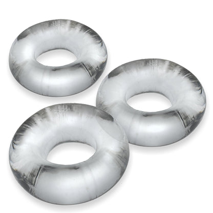 Fat Willy 3-Pack Jumbo C-Rings - Clear | 840215121059 | Available at EroticWarehouse.com