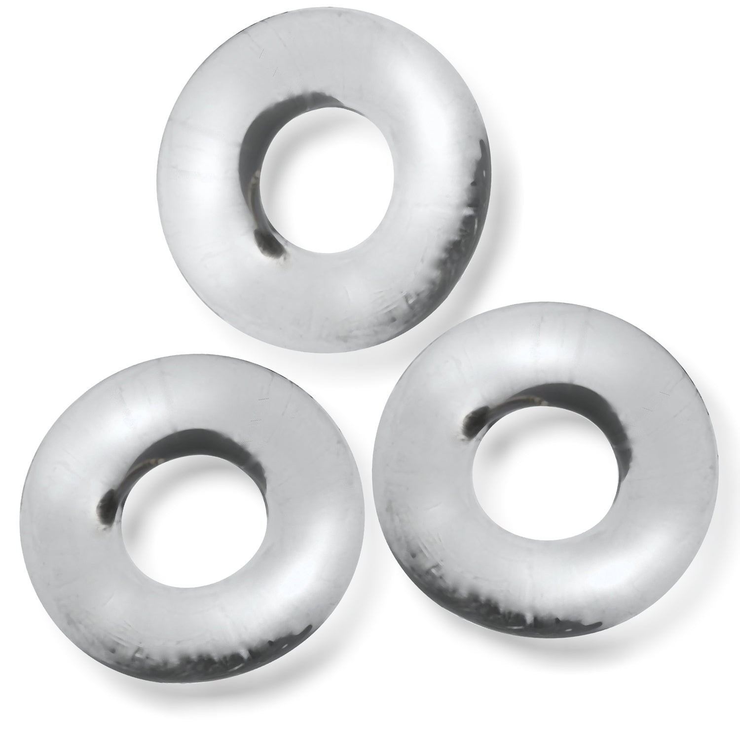 Fat Willy 3-Pack Jumbo C-Rings - Clear | 840215121059 | Available at EroticWarehouse.com