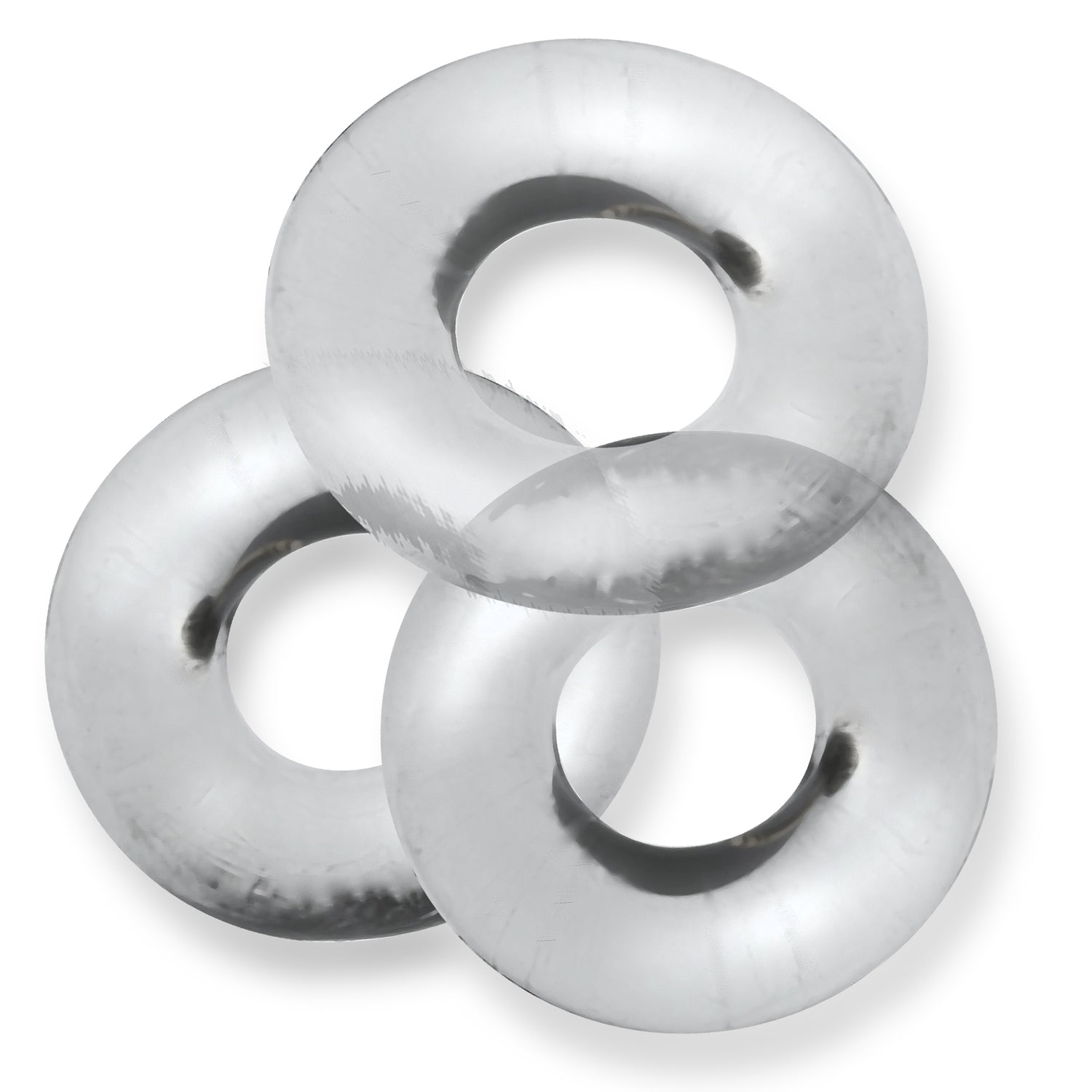 Fat Willy 3-Pack Jumbo C-Rings - Clear | 840215121059 | Available at EroticWarehouse.com