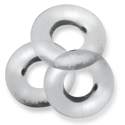 Fat Willy 3-Pack Jumbo C-Rings - Clear | 840215121059 | Available at EroticWarehouse.com
