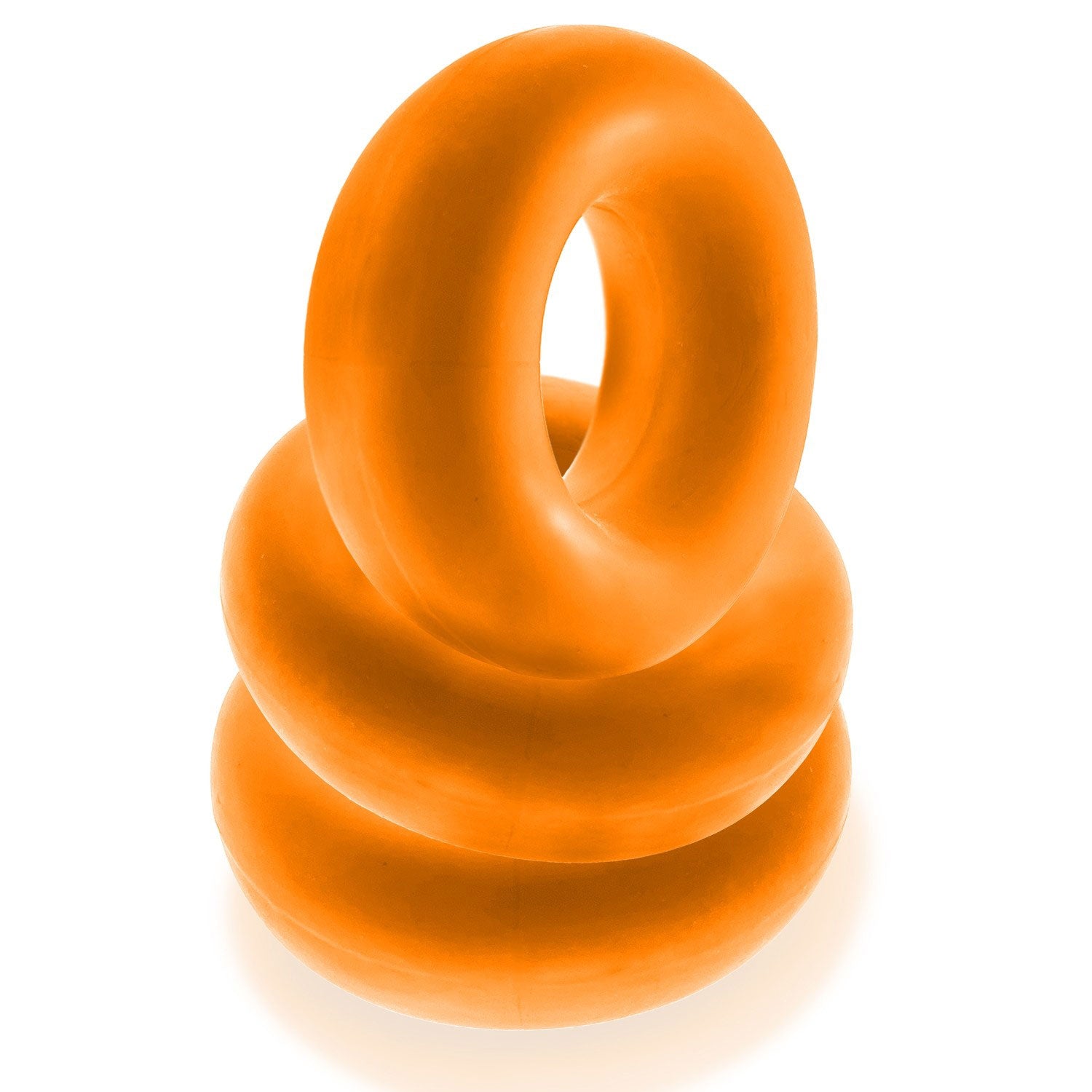 Fat Willy 3-Pack Jumbo Cockring - Orange | 840215121035 | Available at EroticWarehouse.com