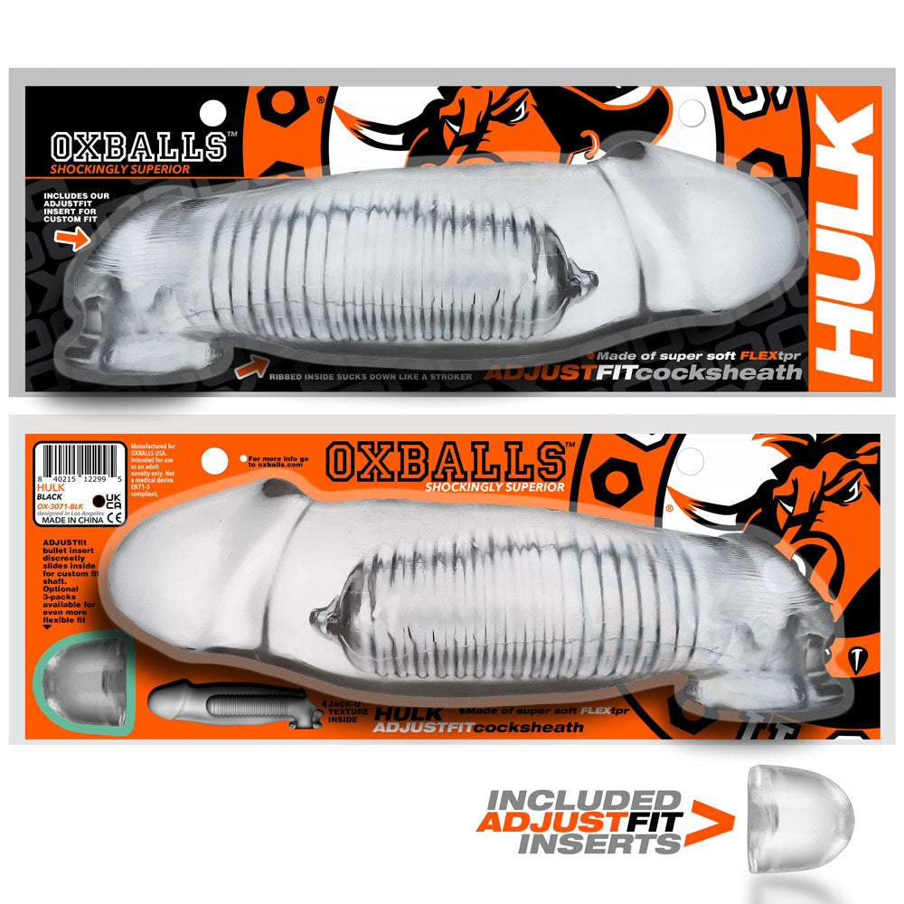 Hulk Cocksheath - Clear | 840215123008 | Available at EroticWarehouse.com