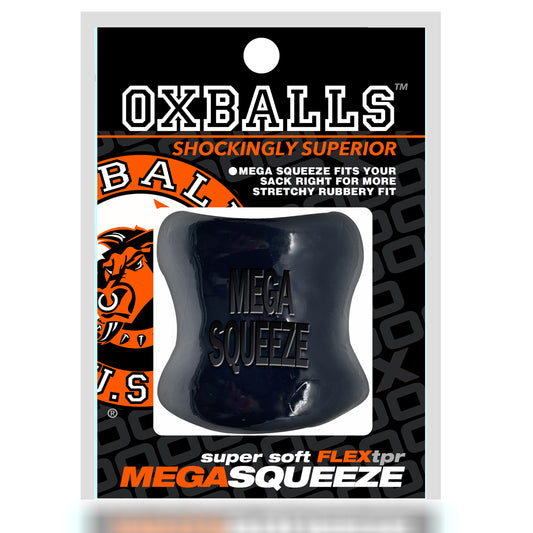 Mega Squeeze - Ergofit Ballstretcher - Black | 840215122636 | Available at EroticWarehouse.com