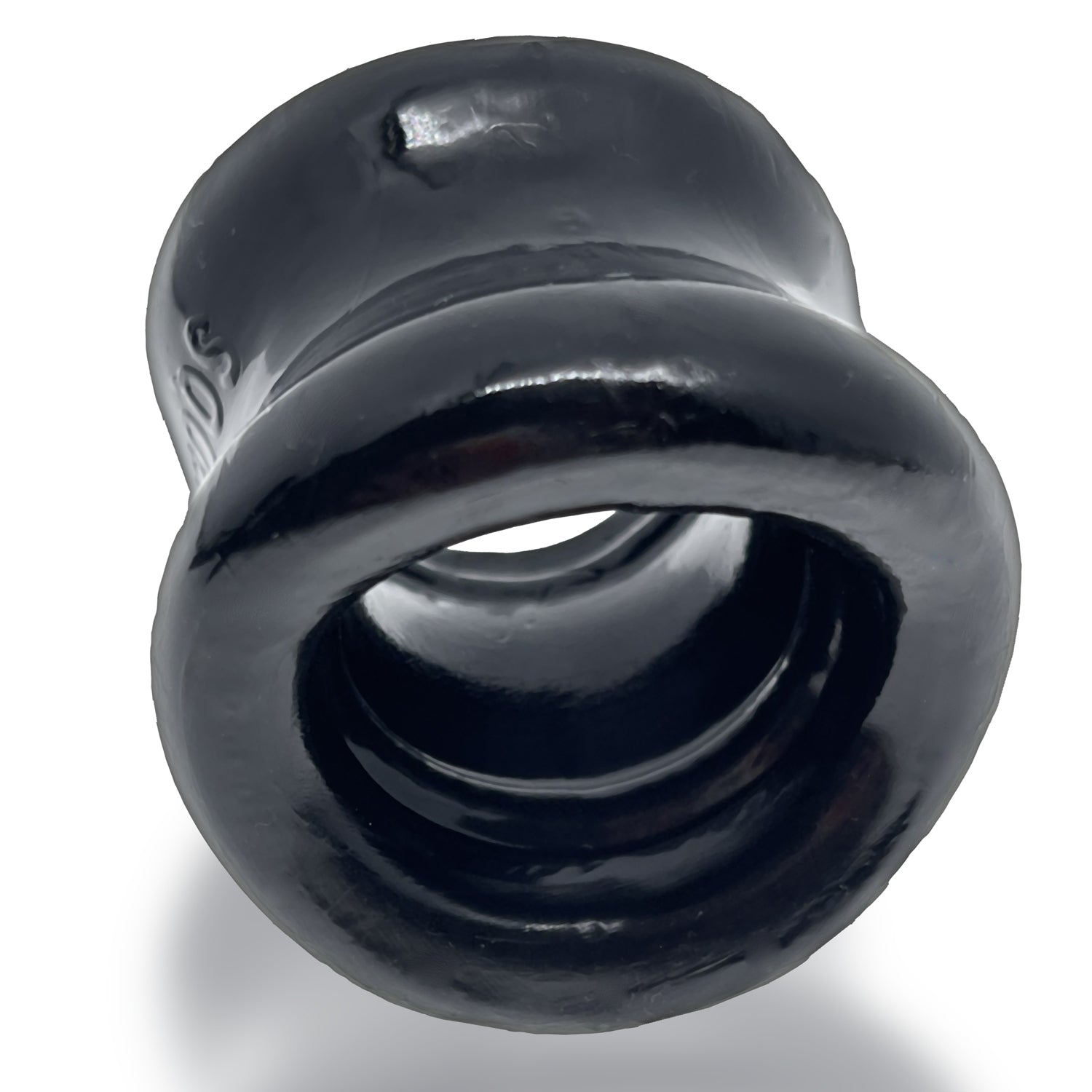 Mega Squeeze - Ergofit Ballstretcher - Black | 840215122636 | Available at EroticWarehouse.com