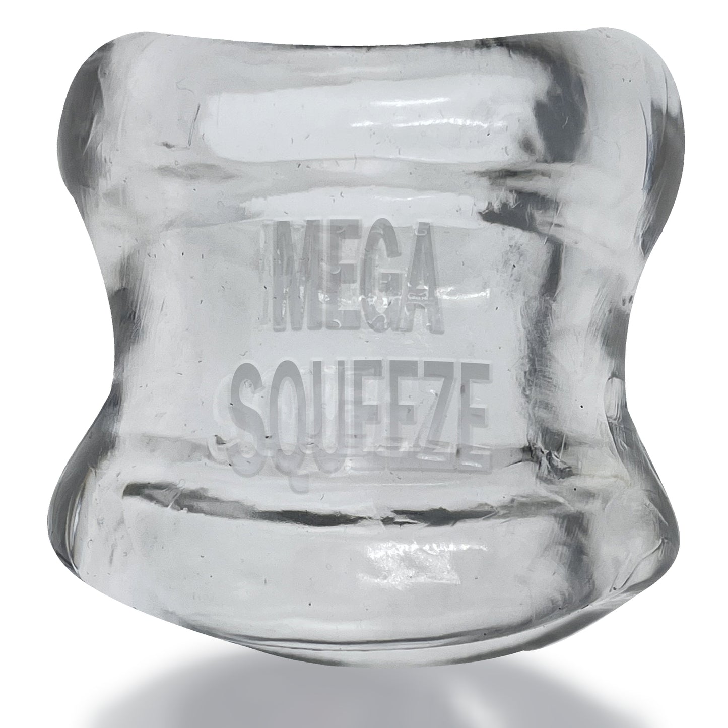 Mega Squeeze - Ergofit Ballstretcher - Clear | 840215122643 | Available at EroticWarehouse.com