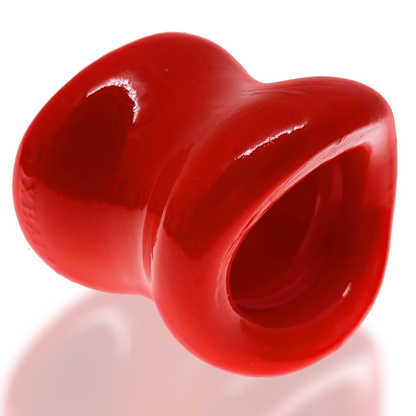 Mega Squeeze - Ergofit Ballstretcher - Red | 840215122650 | Available at EroticWarehouse.com