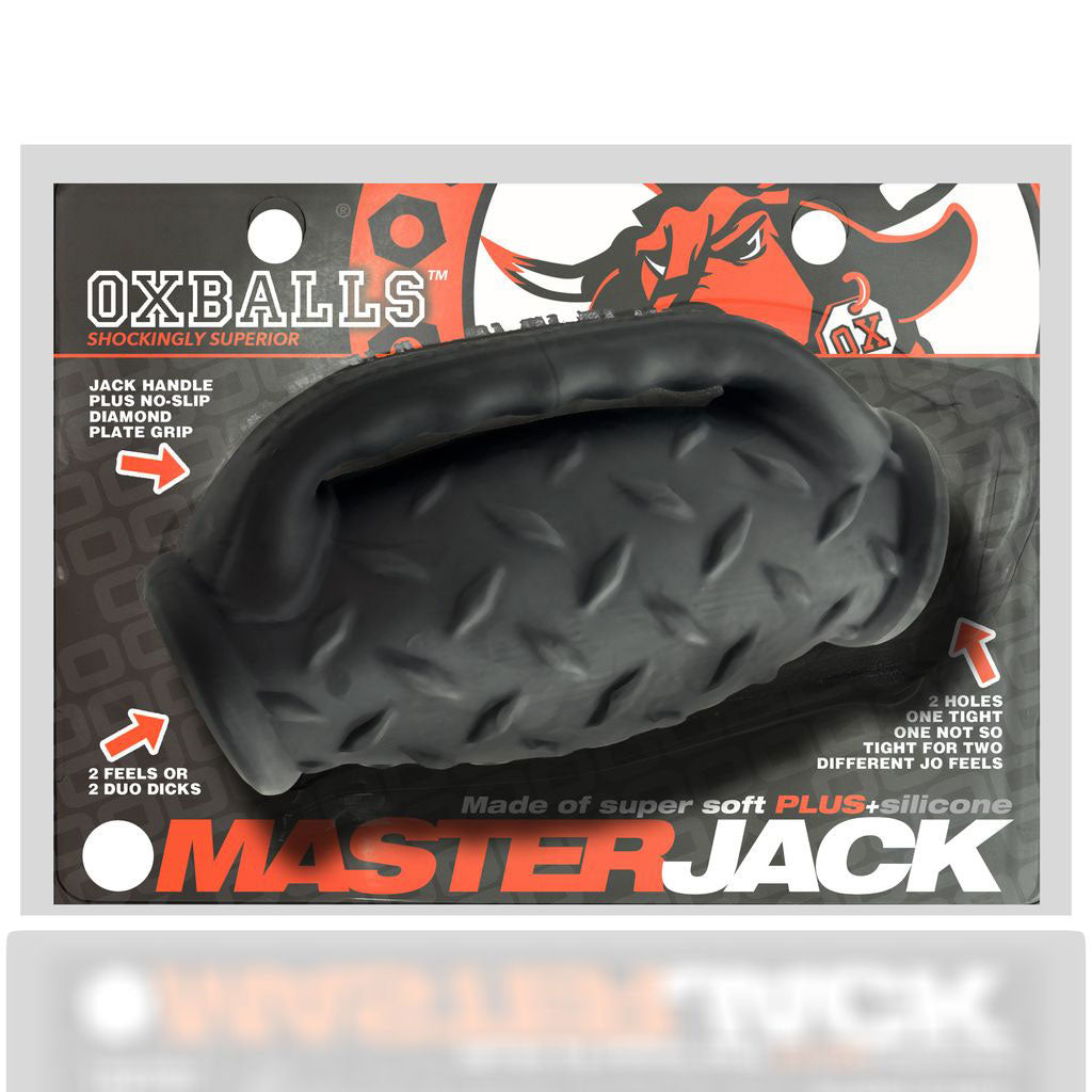 Masterjack Double Penetration Jo - Black Ice | 840215122964 | Available at EroticWarehouse.com