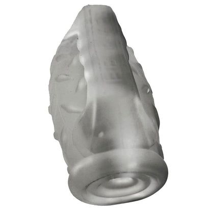 Masterjack Double Penetration Jo - Clear Ice | 840215122971 | Available at EroticWarehouse.com