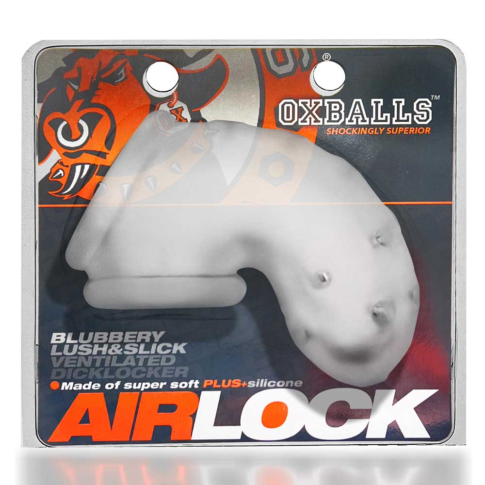 Airlock Air-Lite Vented Chasity - Clear Ice | 840215122810 | Available at EroticWarehouse.com