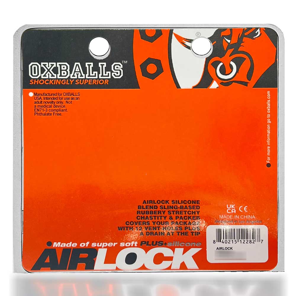 Airlock Air-Lite Vented Chasity - Clear Ice | 840215122810 | Available at EroticWarehouse.com