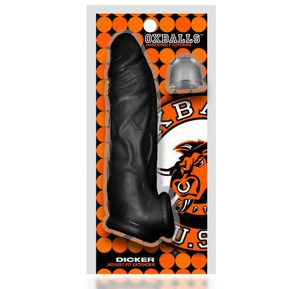 Dicker Ultra-Slim Cocksheath - Black Ice | 840215121974 | Available at EroticWarehouse.com
