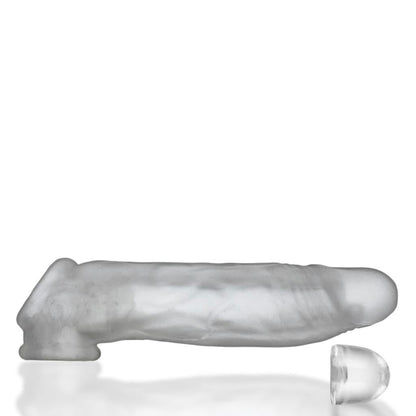 Dicker Ultra-Slim Cocksheath - Clear Ice | 840215121981 | Available at EroticWarehouse.com