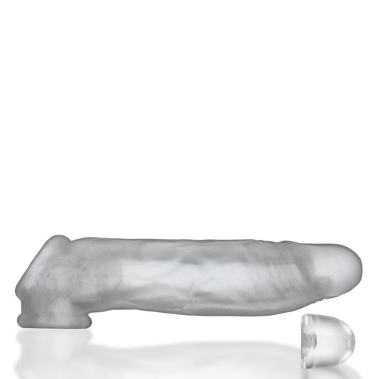 Dicker Ultra-Slim Cocksheath - Clear Ice | 840215121981 | Available at EroticWarehouse.com