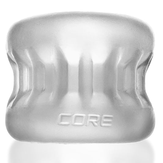 Core Gripsqueeze Ballstretcher - Clear Ice | 840215122568 | Available at EroticWarehouse.com