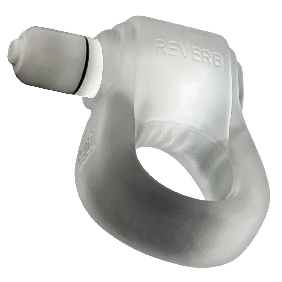 Glow Dick Cock Ring With Led - Clear Ice | 840215122711 | Available at EroticWarehouse.com