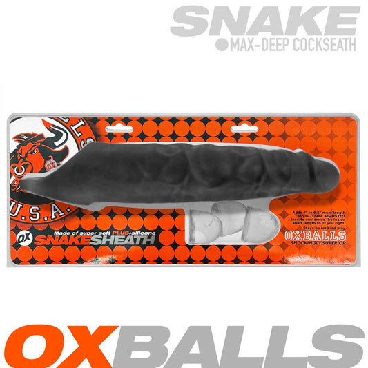Snake Cocksheath - Black Ice | 840215122933 | Available at EroticWarehouse.com