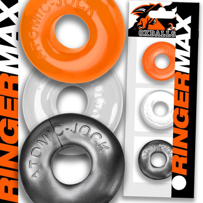 Ringer Max 3-Pack - Hazzard | 840215124432 | Available at EroticWarehouse.com