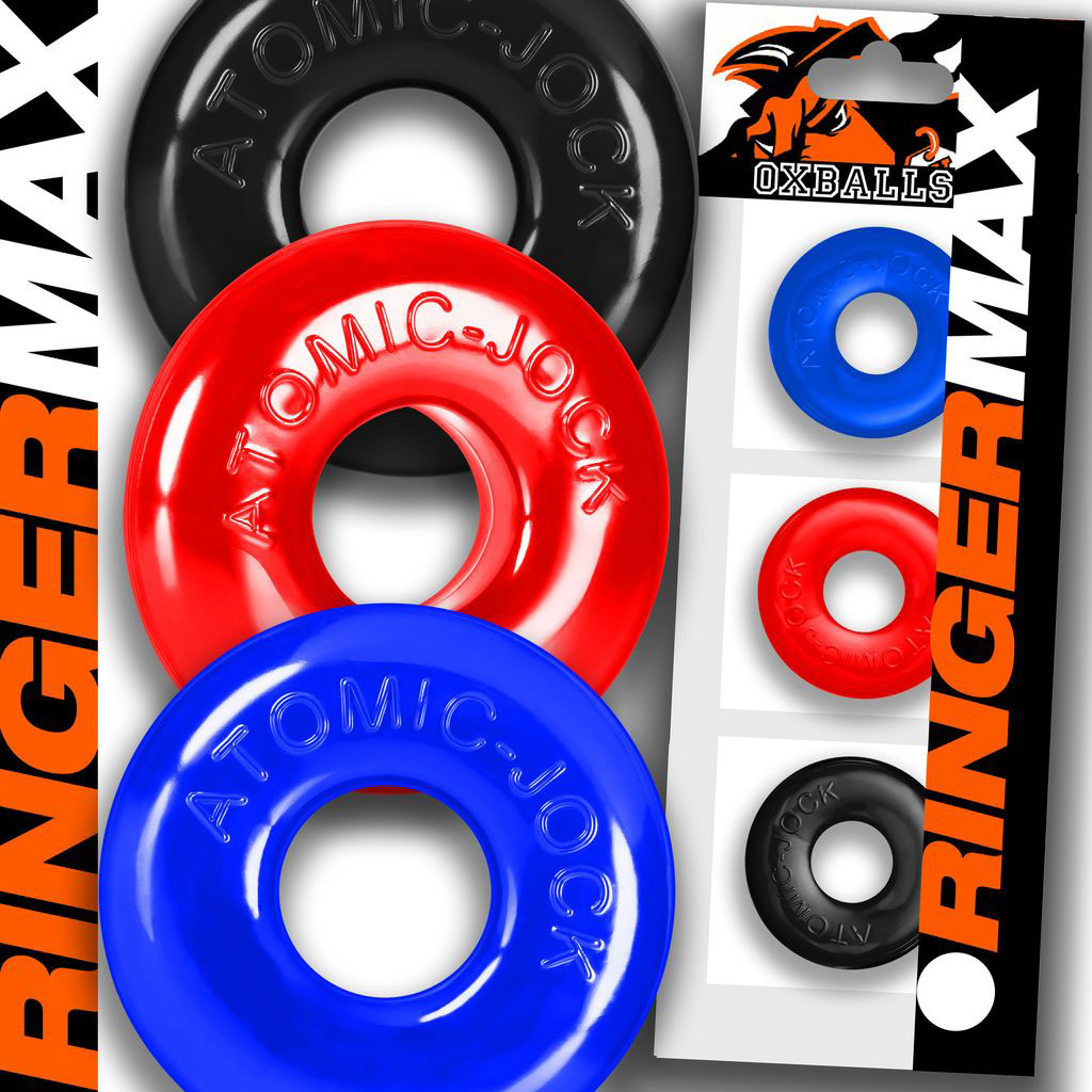 Ringer Max 3-Pack - Multi | 840215124425 | Available at EroticWarehouse.com