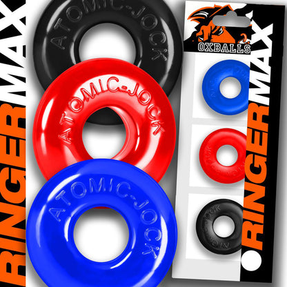 Ringer Max 3-Pack - Multi | 840215124425 | Available at EroticWarehouse.com