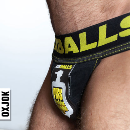 Pisspig 3d Rubber Urinal Patch Pouch Black/yellow Large | 840215125514 | Available at EroticWarehouse.com